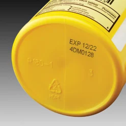 tij alpha numeric hdpe plastic bottle pharma