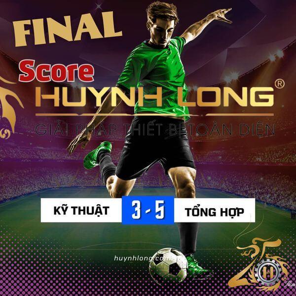 Tỉ số chung cuộc đội kỹ thuật và tổng hợp
