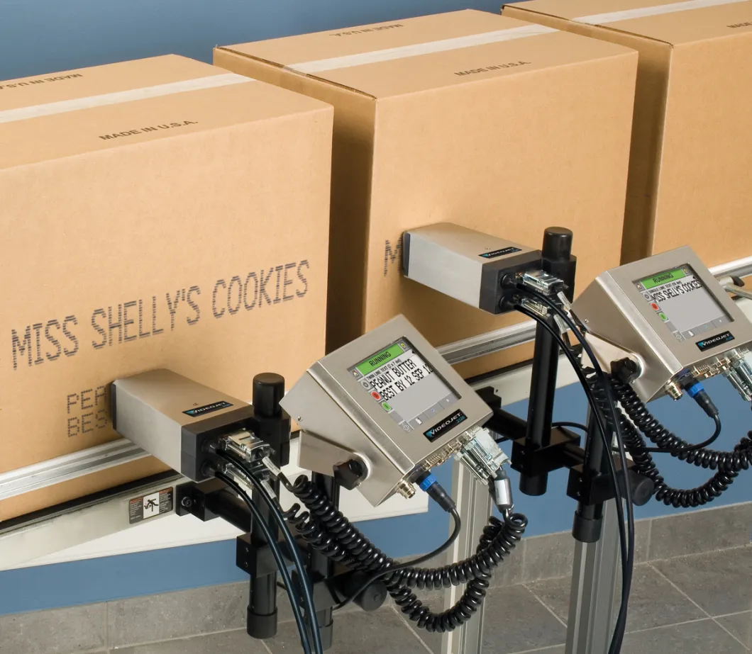 Máy in kí tự lớn Videojet 2120 4 large character inkjet 2120 alphanemeric print pd