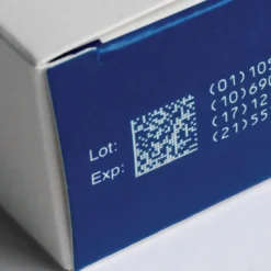 laser marking on pharmaceutical carton box