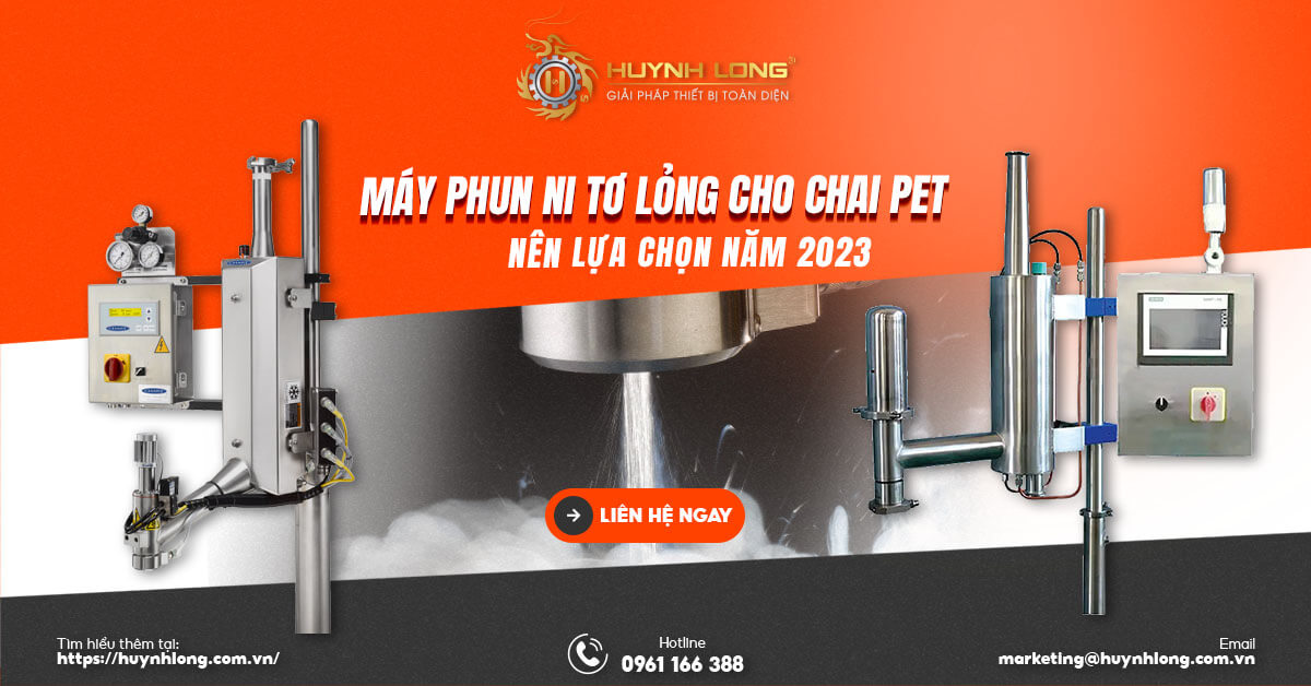 Máy phun ni tơ lỏng cho chai PET nên lựa chọn năm 2023