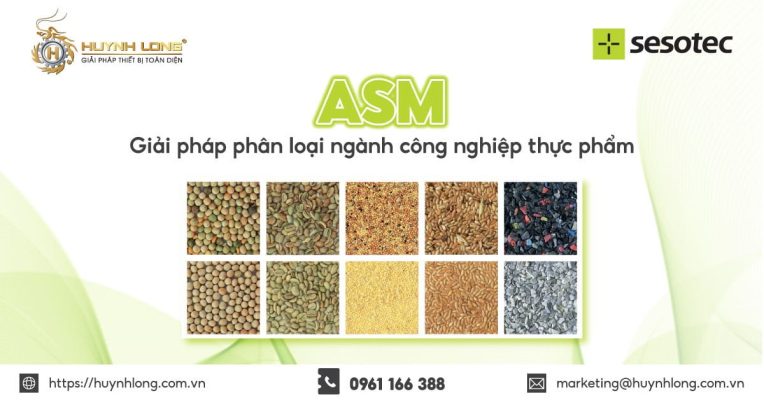 ASM - Giải pháp phân loại ngành công nghiệp thực phẩm