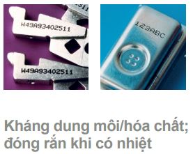 Mực máy in phun Videojet kháng dung môi/hóa chất; hóa răng khi có nhiệt Mực in Videojet kháng dung môi/hóa chất; hóa răng khi có nhiệt