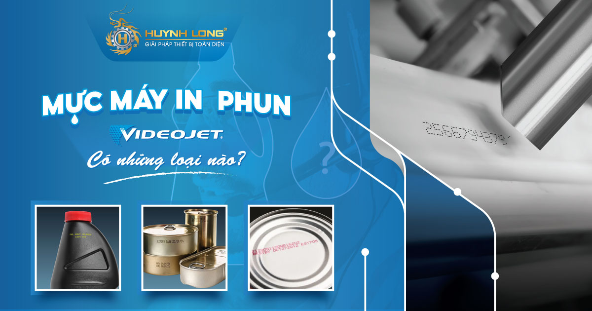 Mực máy in phun Videojet có những loại nào?