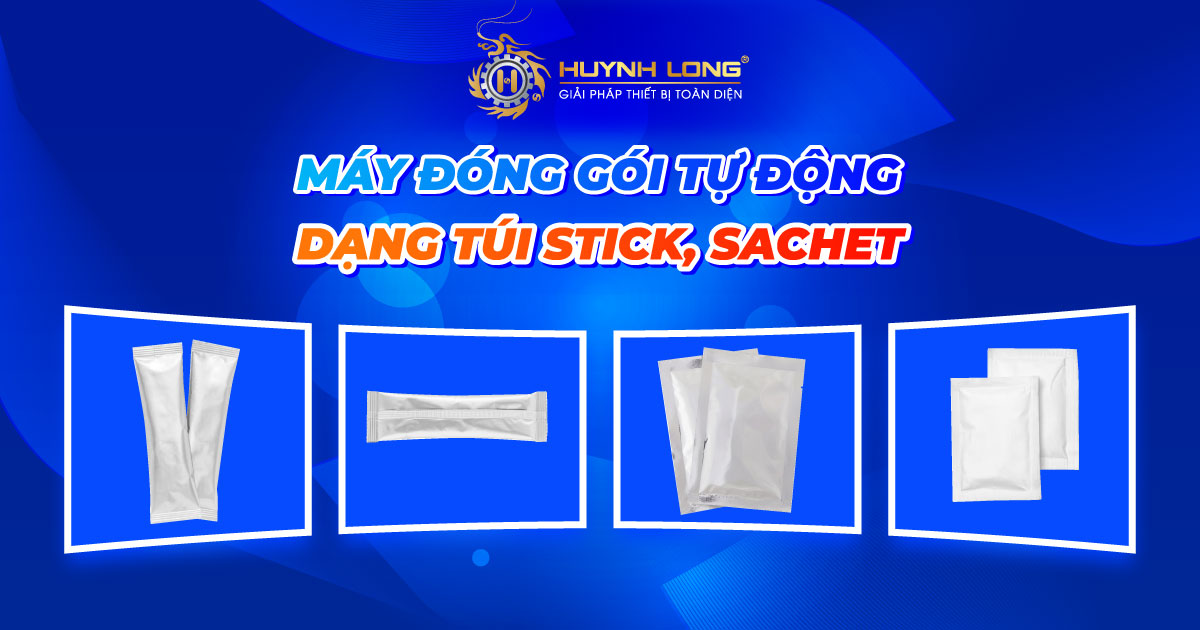 Máy đóng gói tự động dạng túi stick, sachet