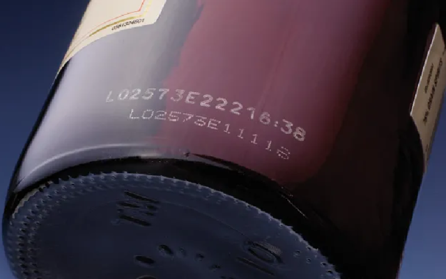 Khac date bang may laser videojet