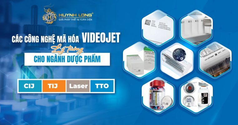 Các công nghệ mã hóa Videojet lý tưởng cho ngành dược phẩm