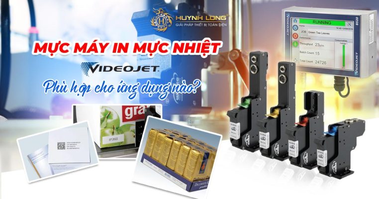 Mực máy in mực nhiệt Videojet phù hợp cho ứng dụng nào?