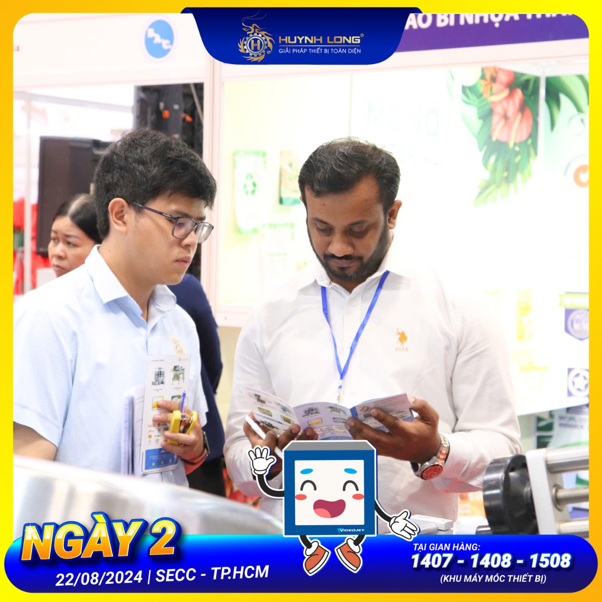 Huỳnh Long ngày thứ 2 tại triển lãm VietFish 2024