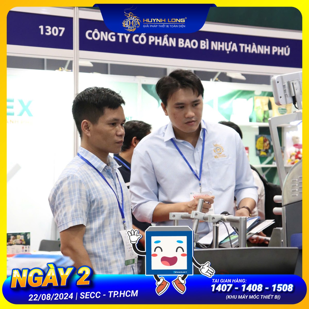 Huỳnh Long ngày thứ 2 tại triển lãm VietFish 2024