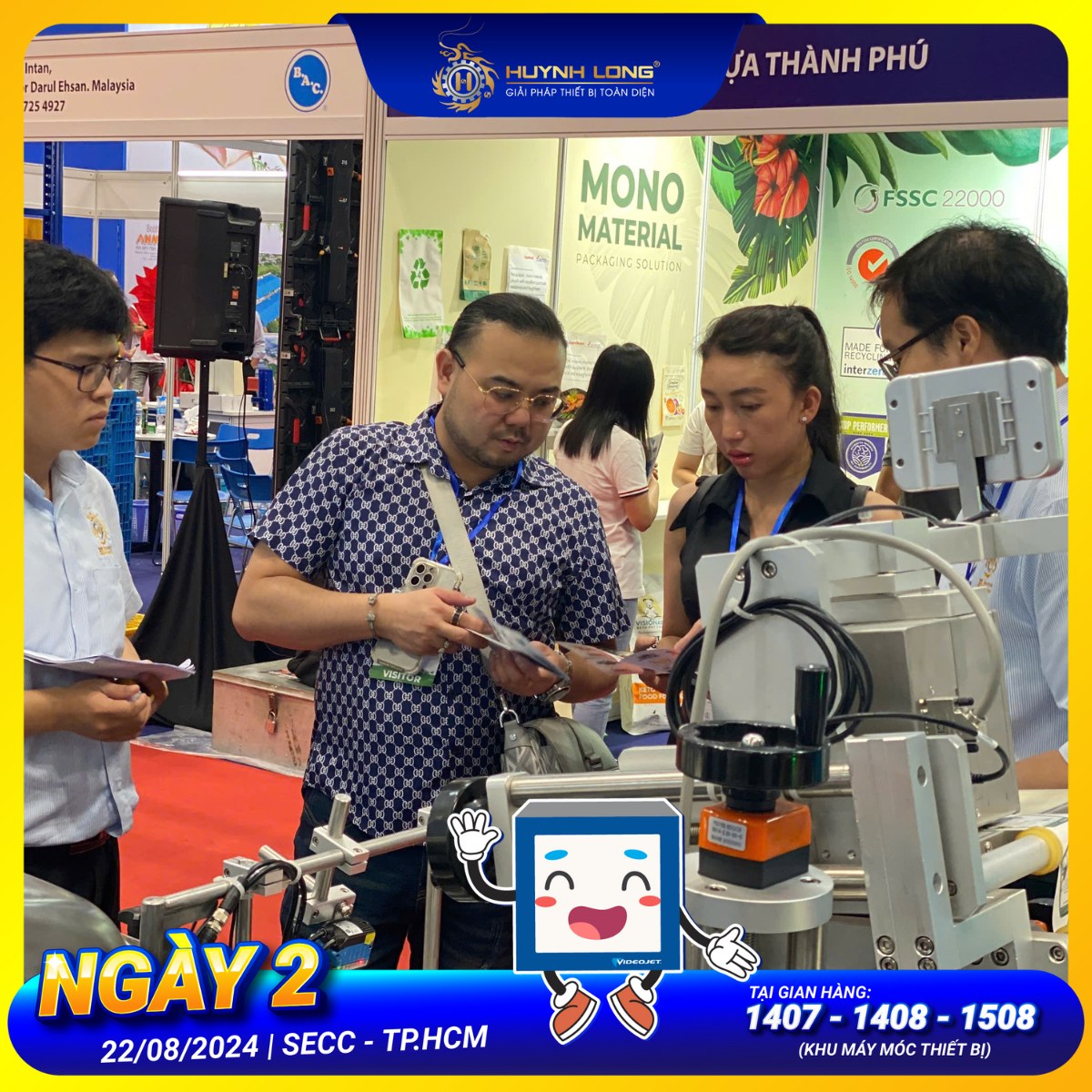 Huỳnh Long ngày thứ 2 tại triển lãm VietFish 2024