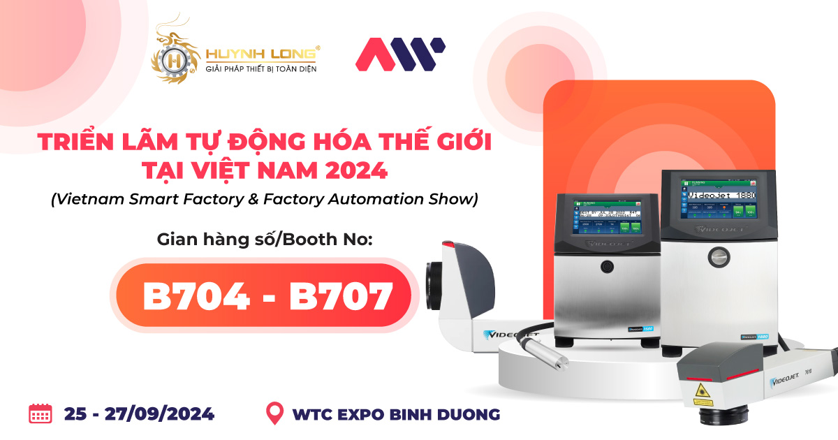 Thư mời tham quan gian hàng Huỳnh Long tại triển lãm Automation World VietNam 2024