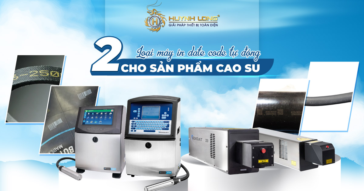 2 loại máy in date code tự động cho sản phẩm cao su