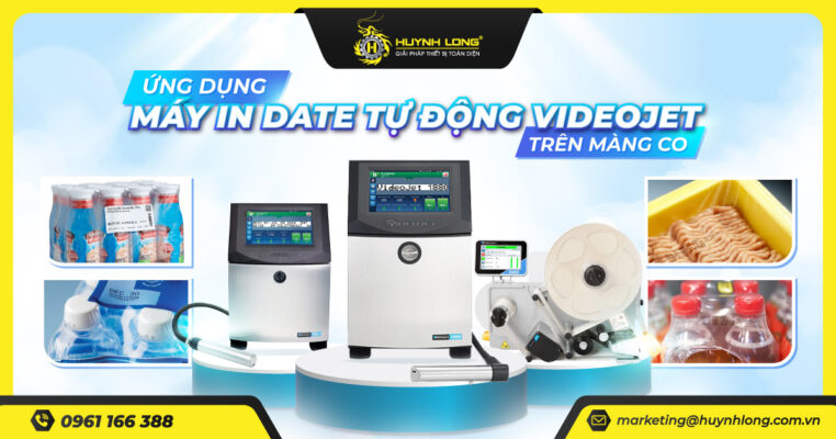 Ứng dụng máy in date tự động Videojet trên màng co