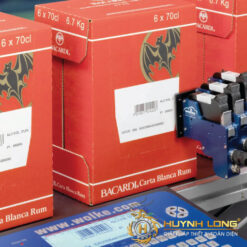 Wolke m610 advance in trên hộp carton