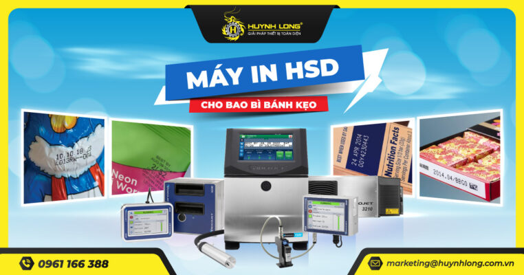 Máy in HSD tự động cho bao bì bánh kẹo