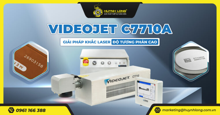 Videojet C7710A: Giải pháp khắc laser độ tương phản cao