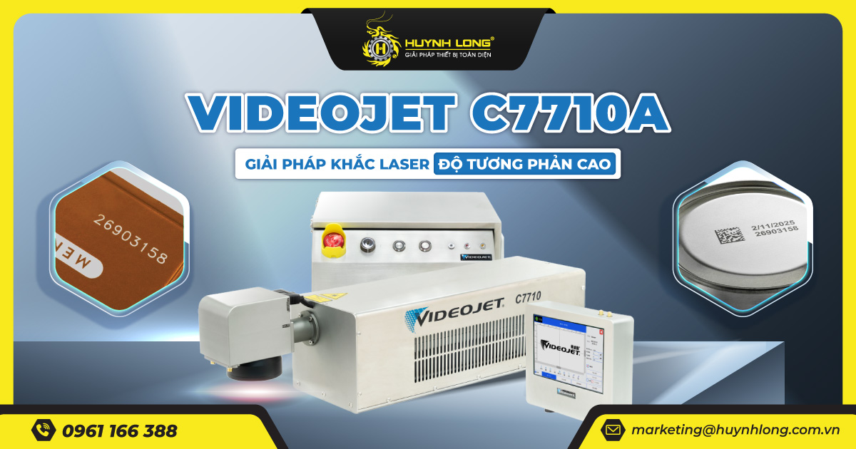 Videojet C7710A: Giải pháp khắc laser độ tương phản cao 1 Videojet C7710A: Giải pháp khắc laser độ tương phản cao