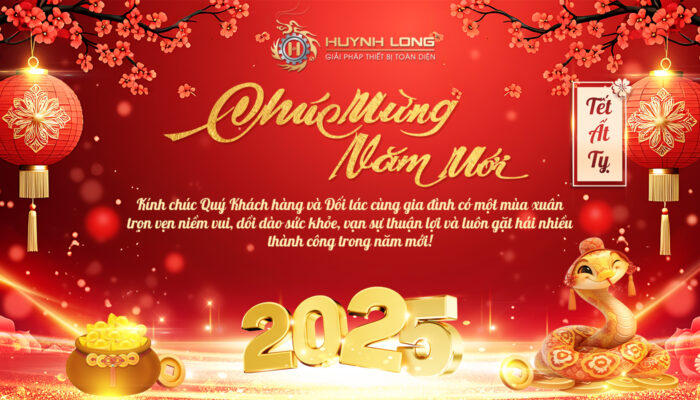 Huỳnh Long chúc mừng năm mới 2025