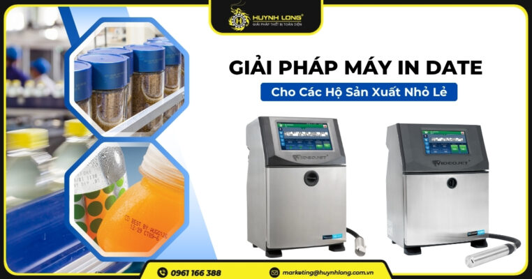 Giải pháp in date cho các hộ sản xuất nhỏ lẻ