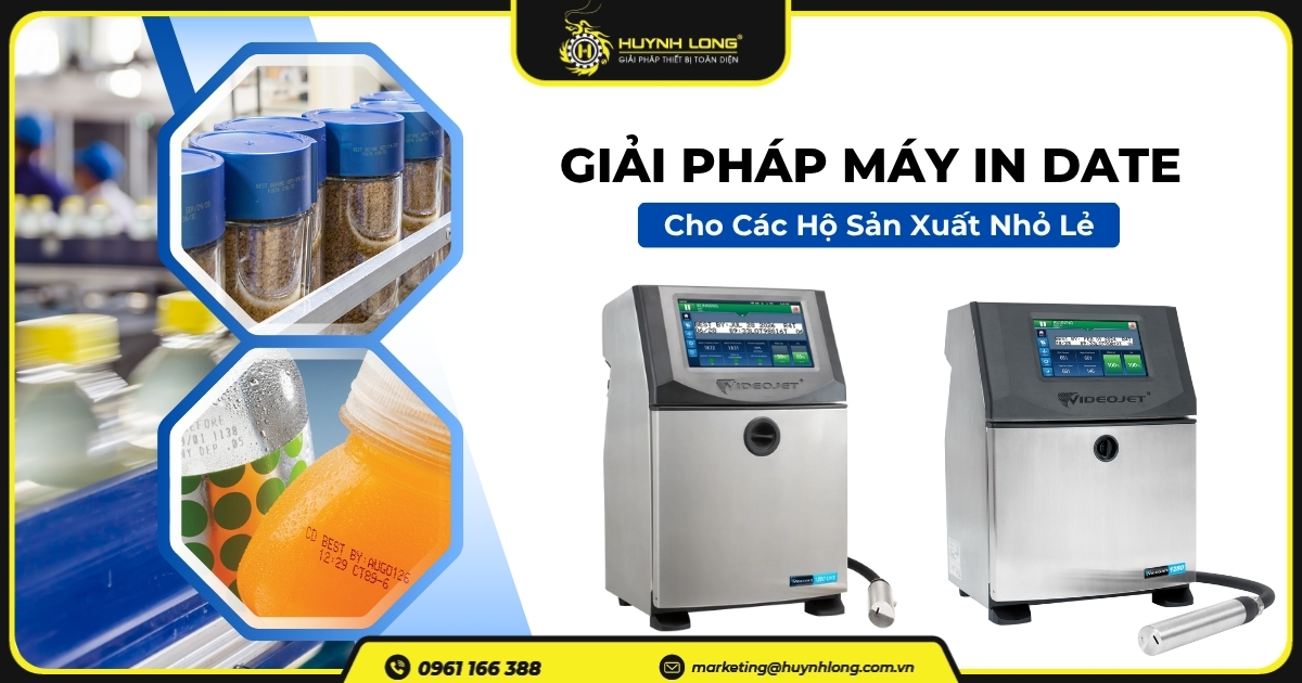 Giải pháp máy in date cho các hộ sản xuất nhỏ lẻ 1 Giải pháp in date cho các hộ sản xuất nhỏ lẻ