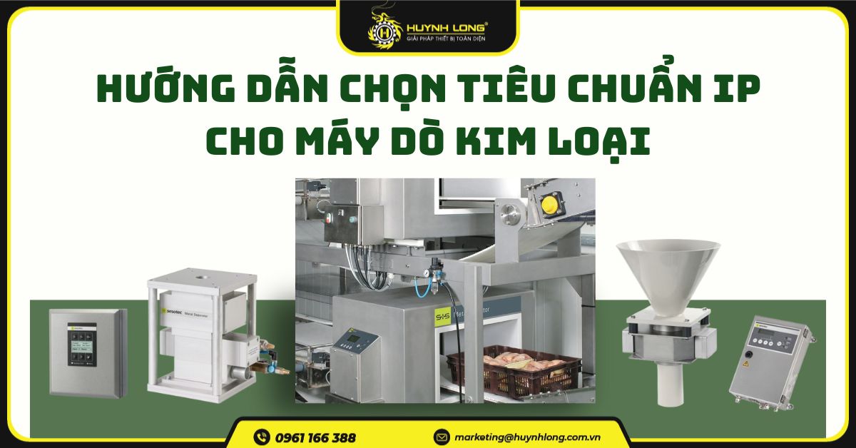 Hướng dẫn chọn tiêu chuẩn IP cho máy dò kim loại