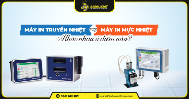 So sánh máy in truyền nhiệt và máy in mực nhiệt