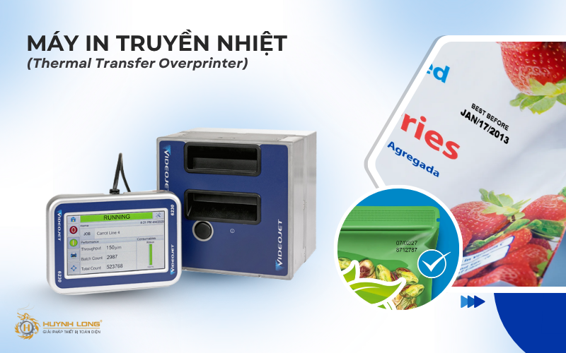 Giải pháp máy in date cho các hộ sản xuất nhỏ lẻ 7 Máy in truyền nhiệt TTO Videojet phù hợp cho bao bì mềm và đa lớp