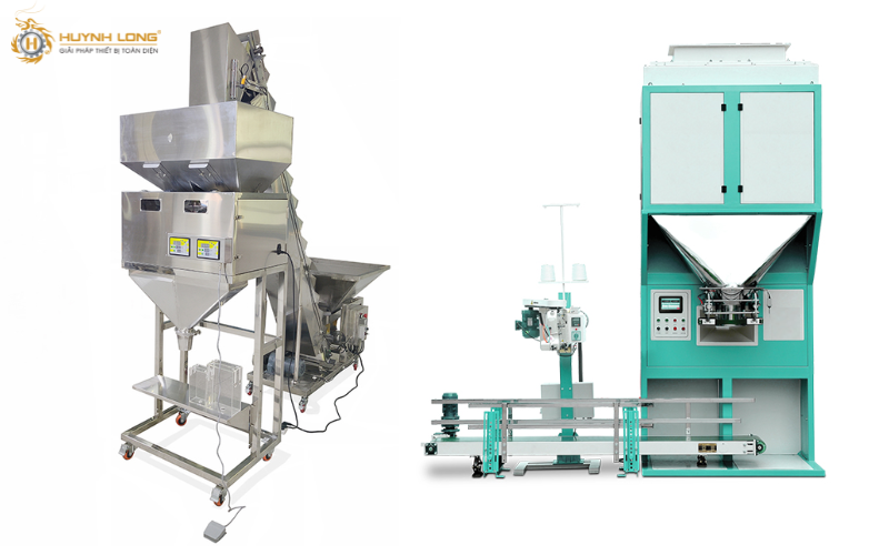 Hướng dẫn chọn mua cân định lượng phù hợp với dây chuyền sản xuất 5 Một số mẫu cân định lượng bán tự động trên thị trường