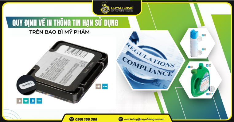 Quy định về in thông tin hạn sử dụng trên bao bì mỹ phẩm