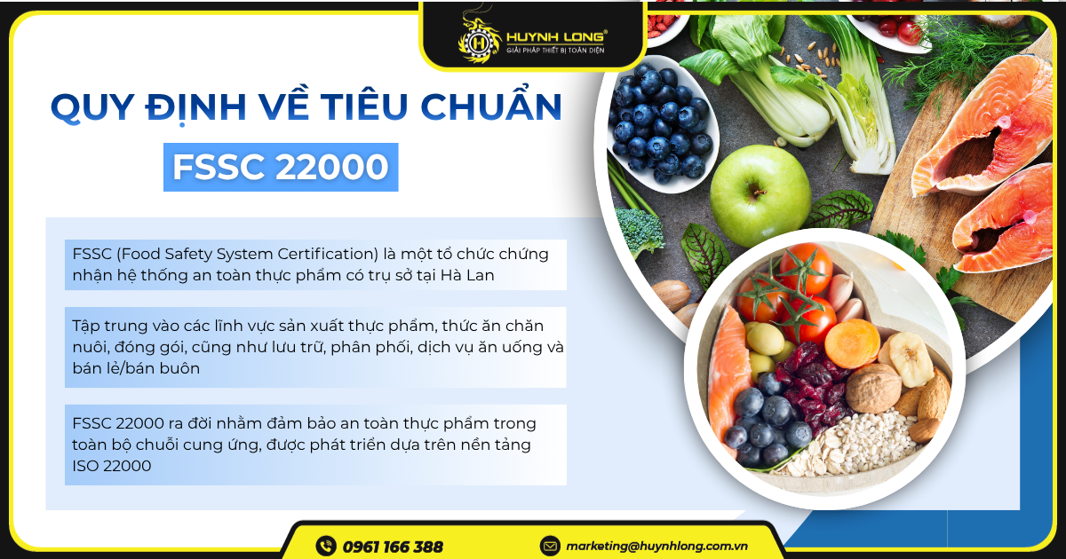 FSSC 22000 là gì? Quy định về tiêu chuẩn FSSC 22000