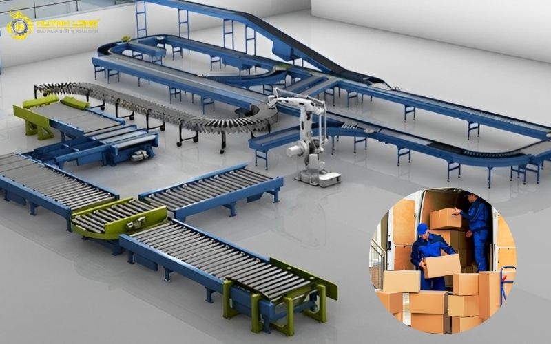Robot bốc xếp hàng và băng tải tự động giải pháp nào tốt hơn? 5 Mặc dù không được linh hoạt như robot bốc xếp, nhưng băng tải tự động mang lại khá nhiều lợi thế về chi phí và hiệu suất cho doanh nghiệp