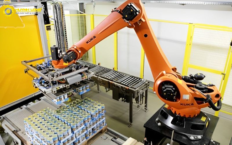 Robot bốc xếp hàng và băng tải tự động giải pháp nào tốt hơn? 2 Giới thiệu về robot bốc xếp hàng hóa