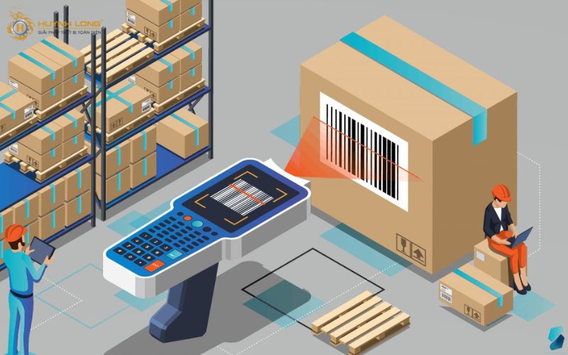 Barcode là gì? Ứng dụng mã barcode trong lưu thông hàng hóa 6 Barcode thường được sử dụng để xác định nhanh vị trí lưu trữ và kiểm kê hàng tồn chính xác trong kho