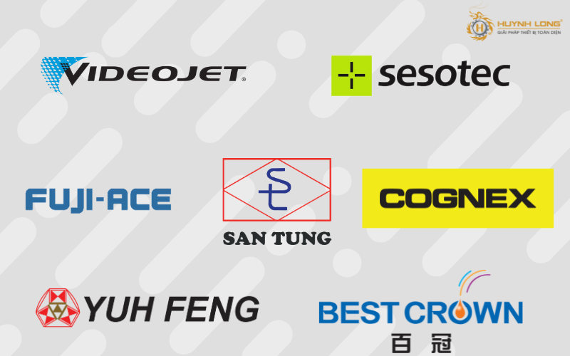 Tại sao nên chọn máy in phun công nghiệp của Huỳnh Long? 5 Các thương hiệu hàng đầu thế giới mà Huỳnh Long đang hợp tác