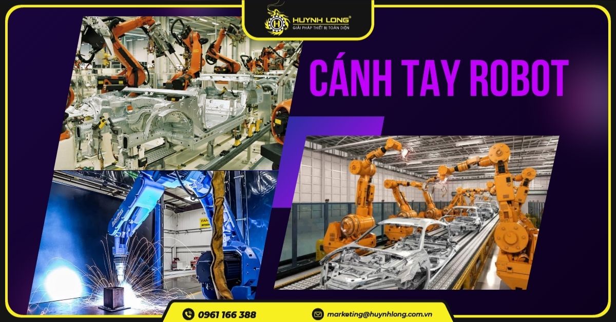 Cánh tay robot là gì? Ứng dụng của cánh tay robot trong thực tế