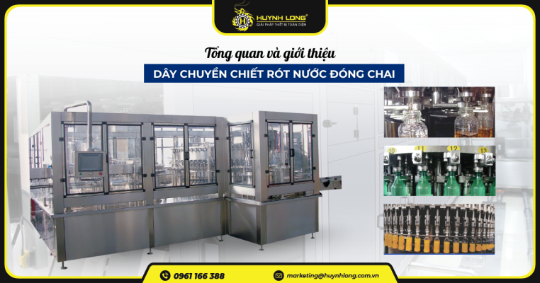 Dây chuyền chiết rót nước đóng chai có những loại nào