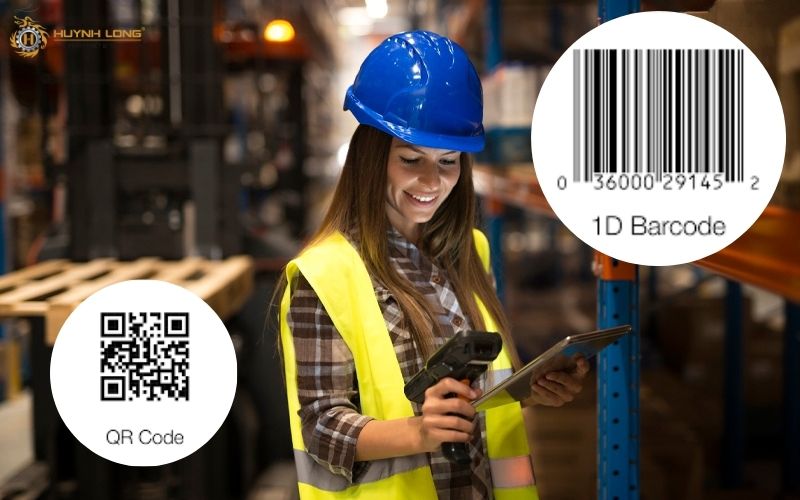 Mã vạch 1D và 2D khác nhau ở điểm nào? So sánh chi tiết 5 Mã vạch 1D và 2D là những công nghệ mã hóa dữ liệu đang cách mạng hóa hoạt động quản lý kho, bán lẻ và thanh toán trong ngành công nghiệp hiện nay