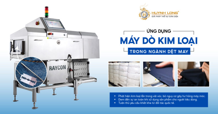Ứng dụng của máy dò kim loại trong ngành dệt may 5 Ứng dụng máy dò kim loại trong ngành dệt may