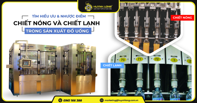 Ưu nhược điểm của chiết nóng và chiết lạnh trong sản xuất đồ uống