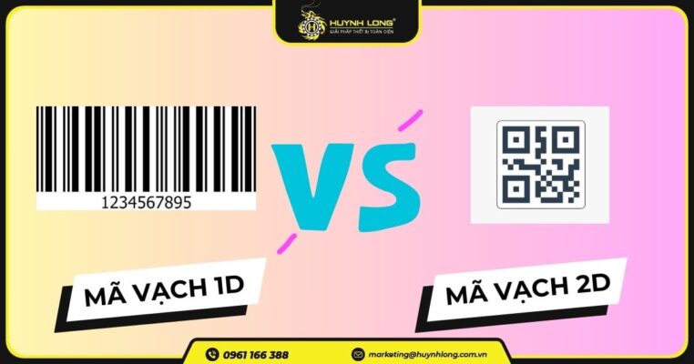 Mã vạch 1D và 2D khác nhau ở điểm nào? So sánh chi tiết 3 Mã vạch 1D và 2D khác nhau ở điểm nào? So sánh chi tiết