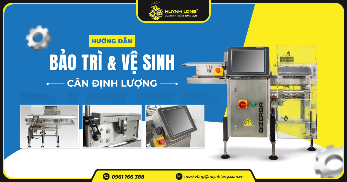 Hướng dẫn chi tiết bảo trì và vệ sinh cân định lượng đúng cách 1 huong dan bao tri va ve sinh can dinh luong