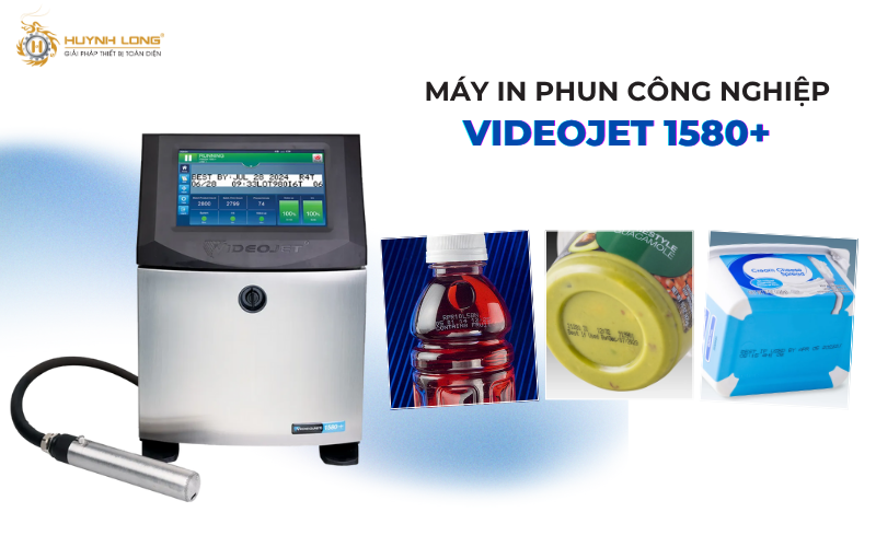 Các loại máy in phun date code công nghiệp tự động 7 Máy in phun công nghiệp 1580+