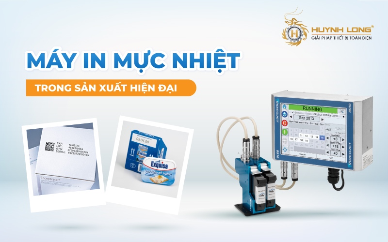 Máy in mực nhiệt TIIJ (Thermal Inkjet Printer) trong sản xuất hiện đại
