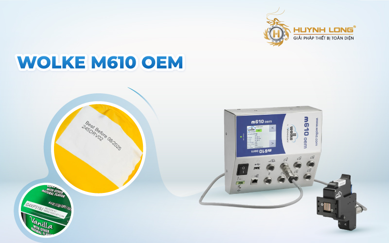 Model cao cấp Wolke M610 OEM cho dây chuyền sản xuất chuyên dụng