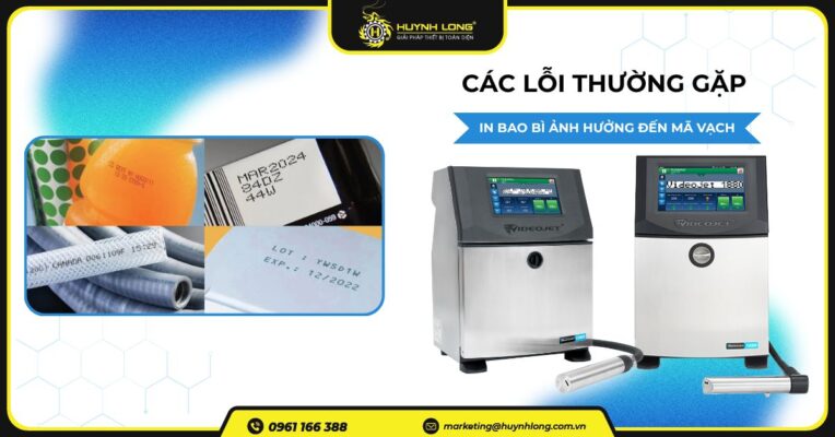 Các lỗi thường gặp khi in bao bì ảnh hưởng đến in mã vạch