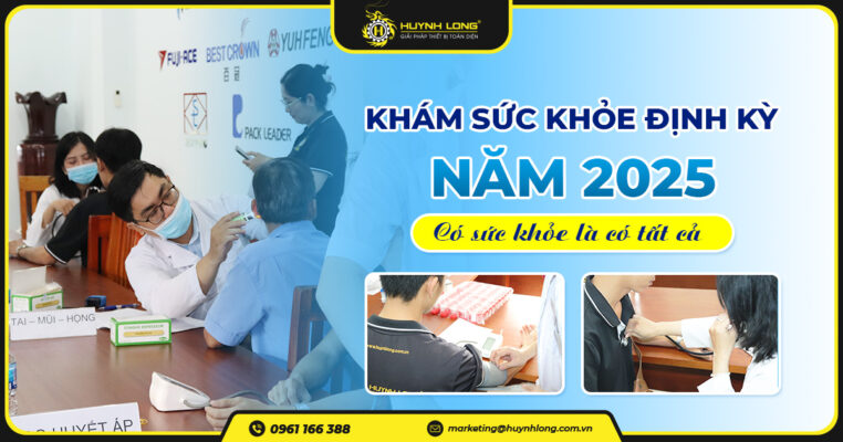 Công ty Huỳnh Long tổ chức khám sức khoẻ định kỳ năm 2025
