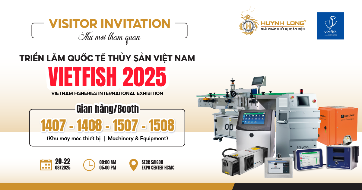 Cùng Huỳnh Long đồng hành tại triển lãm Vietfish 2025 9 Tham quan gian hàng triển lãm của Huỳnh Long để trải nghiệm hệ thống thiết bị công nghiệp toàn diện