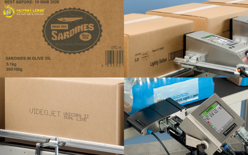 Một số ứng dụng của máy in ký tự lớn trong in ấn thùng carton