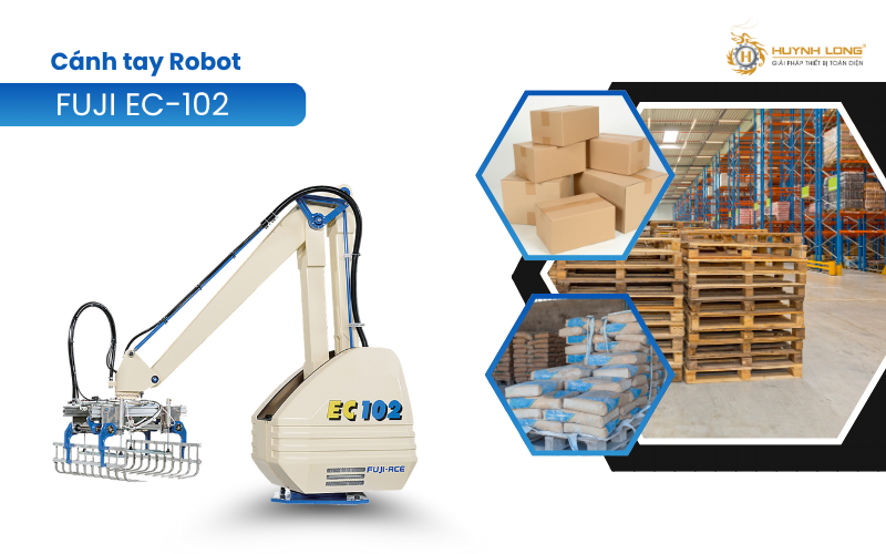 Cánh tay robot Fuji 102 có tốc độ tối đa 1200 chu kỳ/giờ